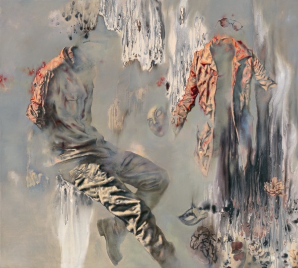 《迷途II》，180x200cm，布面丙烯、油彩，2013年
