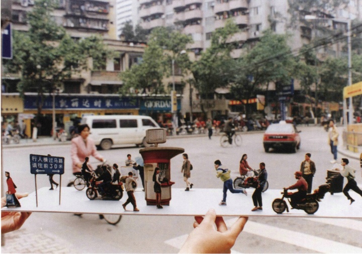 陈绍雄_“街景4”1998图片装置
