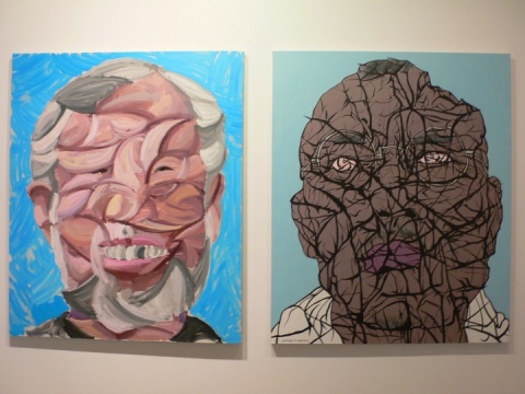 “再肖像”与“表皮”系列形成一种逻辑上的互文关系
 “再肖像”与“表皮”系列形成一种逻辑上的互文关系