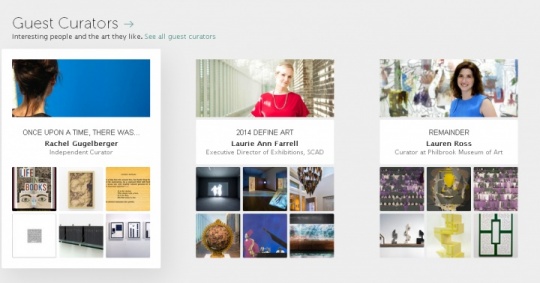 新艺术网站Curiator上线 新艺术网站Curiator上线