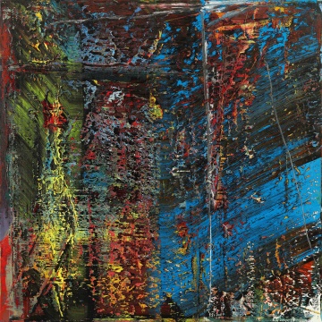 里希特（Gerhard Richter）的作品《Blau》以2872万美元成交，排名第二