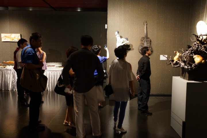 2013年6月《艺术商业》在国家大剧院举办的沙龙活动“空间装饰的无穷性”
