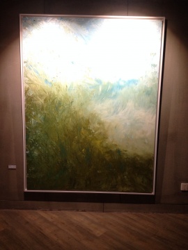杨素珊作品《青葱岁月》，150*195cm，每一幅作品都有一个故事
