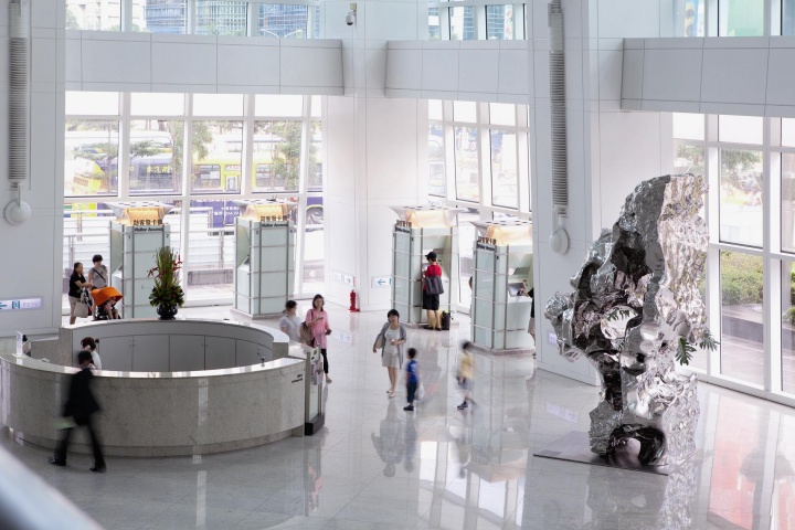 2010年展望作品在台北101大楼展出
