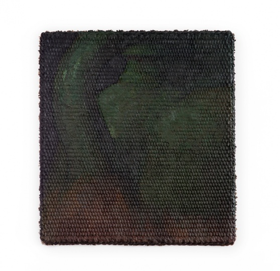 《绿罐子》，手工布面油画，180×160cm，2012
