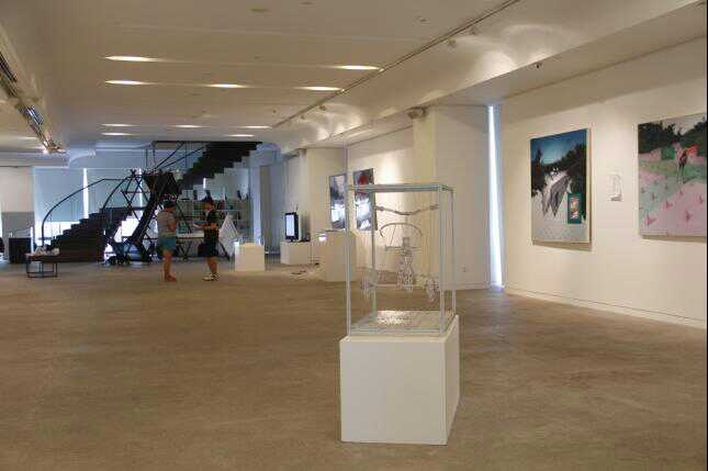 “旋构塔——2014中国青年艺术家推介展” 展览现场
