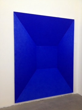 《蓝色空间11》 200X250cm 布面丙烯 2014
