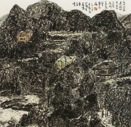 于彭  看天地间生生不息