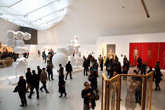 “选择——央美的六个案例 中央美术学院造型艺术年度提名展” 展览现场
