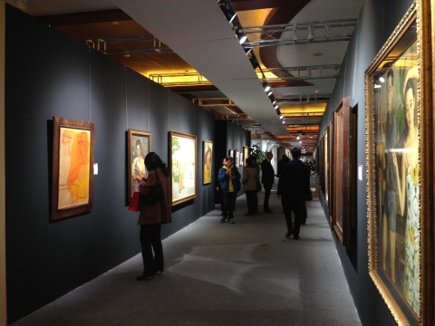 嘉德2014年秋季拍卖会预展现场
嘉德2014年秋季拍卖会预展现场