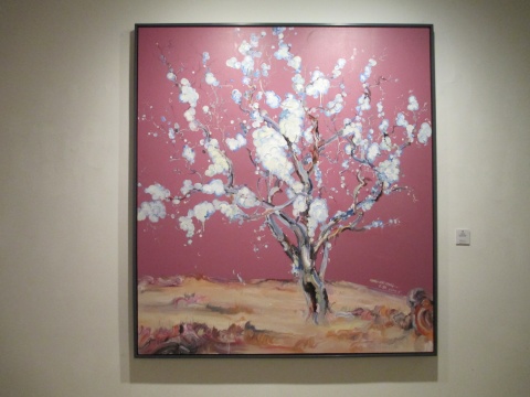 王朝刚作品《开花的树》
