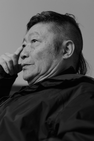 艺术家李华生 摄影/董林 艺术家李华生 摄影/董林