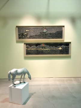 亦安画廊带来了罗荃木、尹朝阳、李涛等人作品，向南部客户群全面展示画廊面貌
