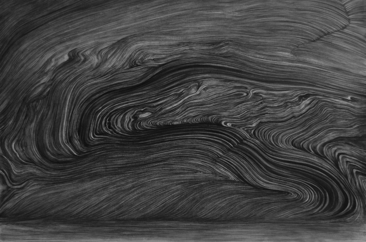 《虚静》120x80cm 布面油画 2013
《虚静》120x80cm 布面油画 2013