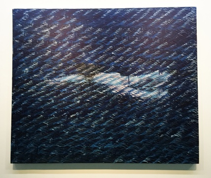 张志锋  《泳》  布面油画  170x150cm  2014
