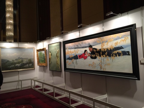 香港苏富比2015年春季拍卖会北京预展现代亚洲艺术展出拍品
