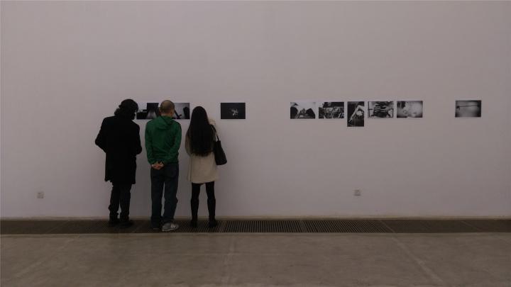 2014年，孙彦初个展“沉溺“展览现场
