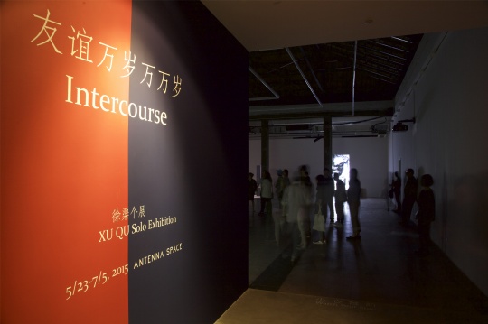 《友谊万岁万万岁》是艺术家徐渠与天线空间合作后的首次个展，也是艺术家个人第一次上海个展
