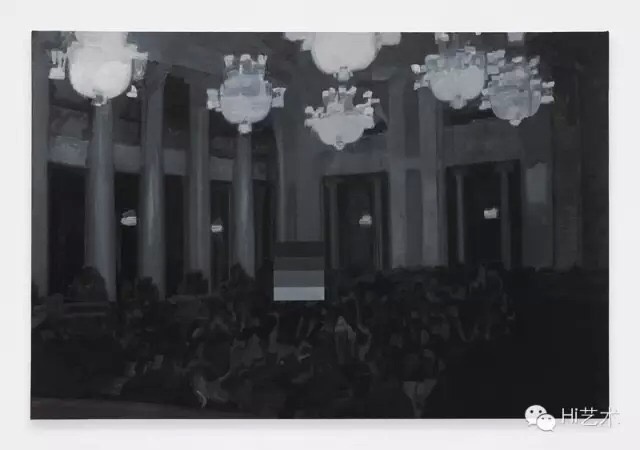 《舞厅#2》 101.6×152.4cm 布面油画 2014
