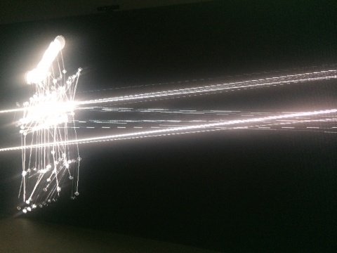 费俊&朱迪思·道尔《姿态云－姿态墙》互动装置、数字版画 尺寸可变 2013
