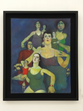 ​《被解放的女人》  油画    100 × 81cm   2015
