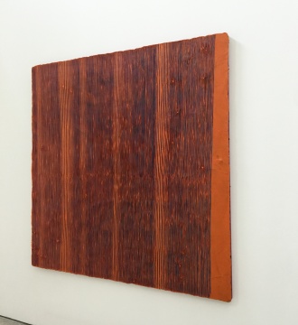 《珍珠 041715 》183×183cm 木板丙烯 2015
