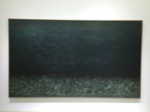  

姜尧培作品《深深的海底》，描绘的就是济州岛四三事件
