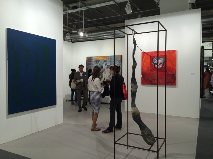 麦勒画廊展位
