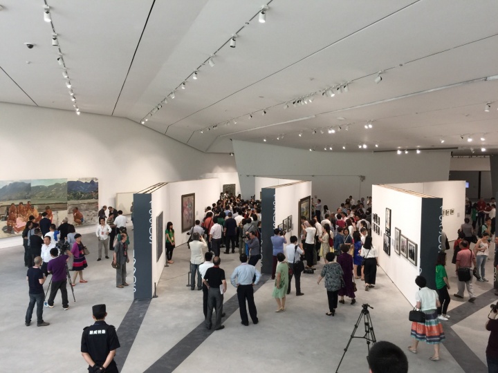 万林艺术博物馆开馆展“聚变”展场效果
