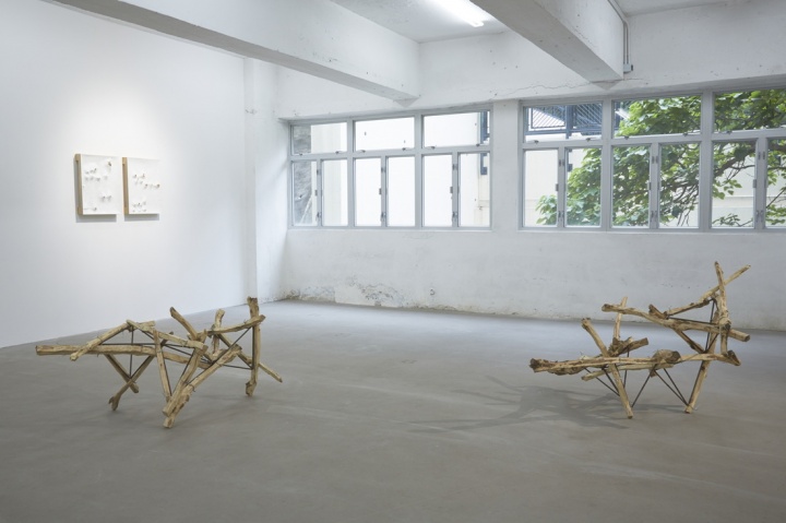 香港安全口画廊举办个展“无限美好”现场，2013
