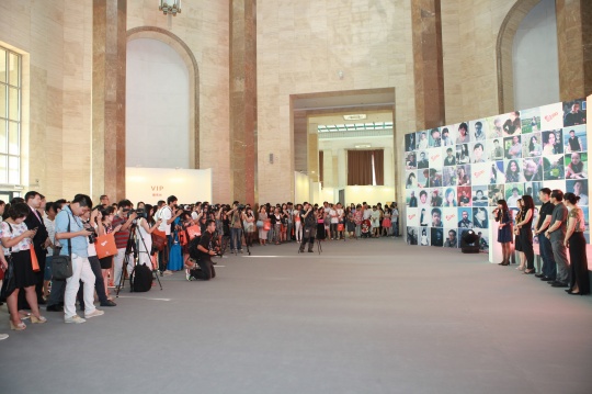 2014年度“青年艺术100”北京启动展开幕现场
