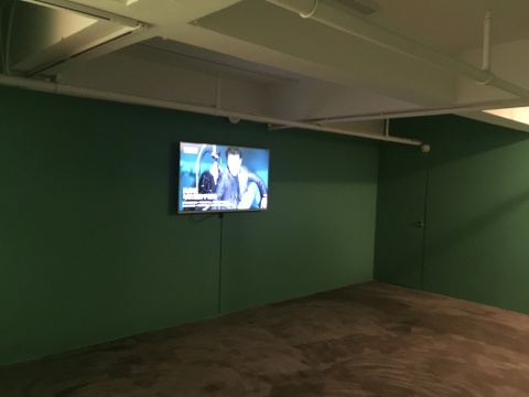 展厅二层，艺术中心特别布置了一个影像视频空间
