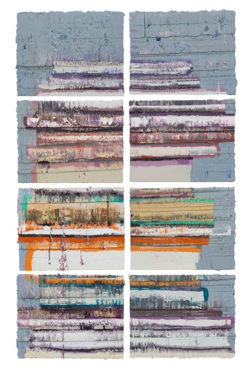 文倵《无题 B》200×150cm 布面油画 2015
文倵《无题 B》200×150cm 布面油画 2015