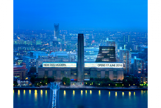 The new Tate Modern © Hayes Davidson and Herzog & de Meuron
