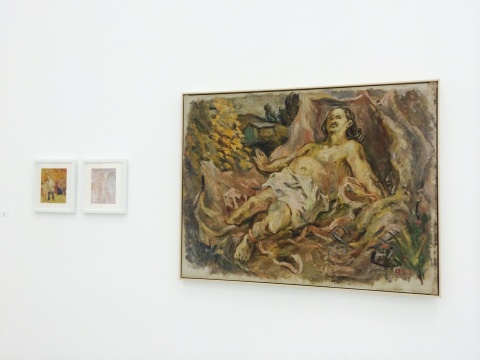 王音《爸爸》140×180cm 布面油画 1993
