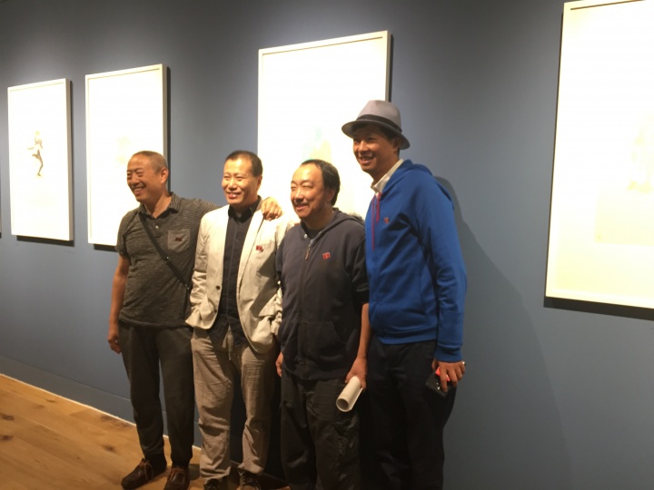 左起：王玉平、刘庆和、武艺、董梦阳
