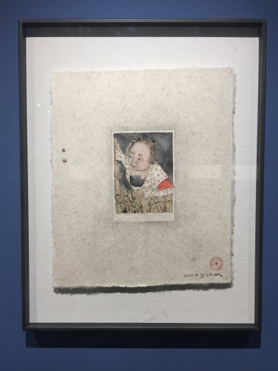 刘庆和 《朝阳档案之九》 55×65cm 纸本水墨 2015
