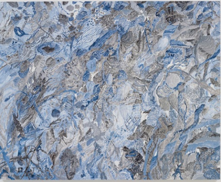 栗原一成 《宫岛》 130.3×162cm  布面油画 2015