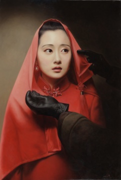 《大民国——红妆》150×100cm 布面油画 2015
