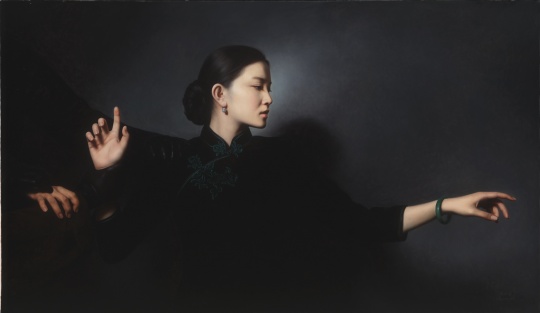 《大民国——青衣魅影》170×100cm 布面油画 2013
