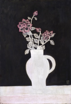 常玉《蔷薇花束》 73×50cm 布面油彩 1929 成交价 保利香港 5900万港元
