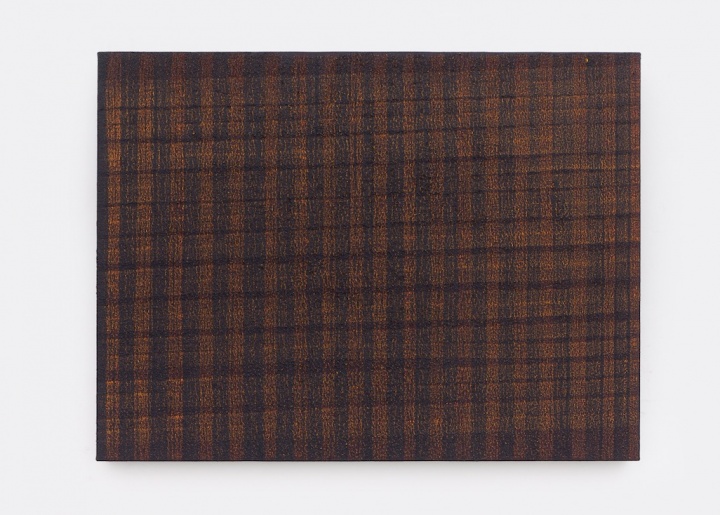 《相交－黄紫 2》 60×80cm 布面油画 2015