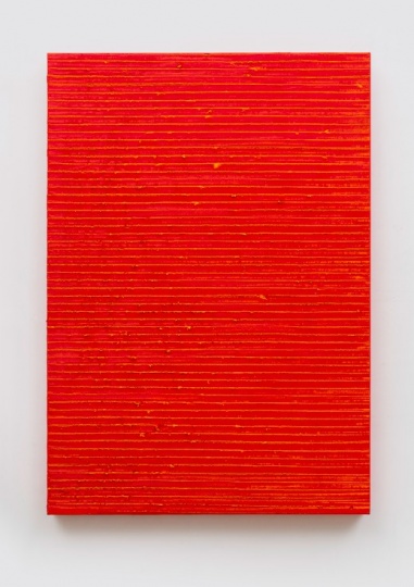 《平行－黄 1》100×70cm 布面油画 2015