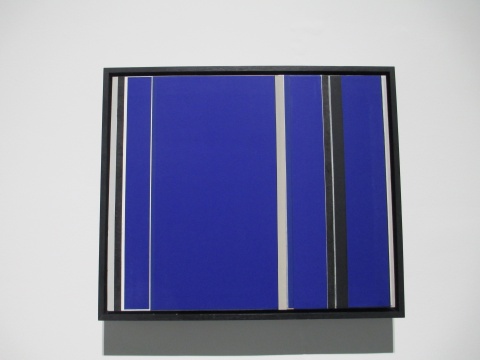 刘可 《重屏·蓝之三》 50×60cm 康戴里纸、藏纸 2015