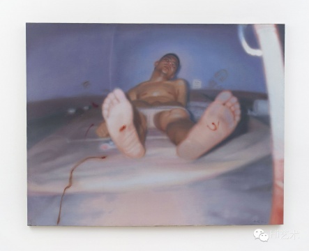谢南星 《无题系列NO.4》 140×178.5cm 布面油画 1999 估价:120-220万元 北京匡时2015秋拍
