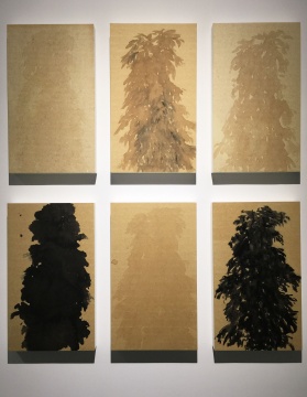 武将  《那个夏天系列》  74×43.7cm×6  纸本水墨    2011

