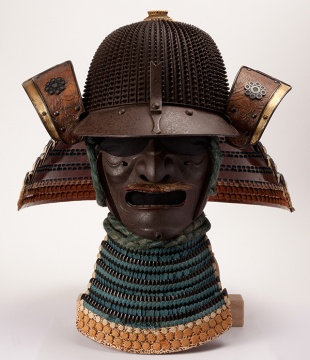 川崎（Koboshi）式样的日本武士头盔 附有 宗次（Munetsugu）字样 17-18世纪 日本
