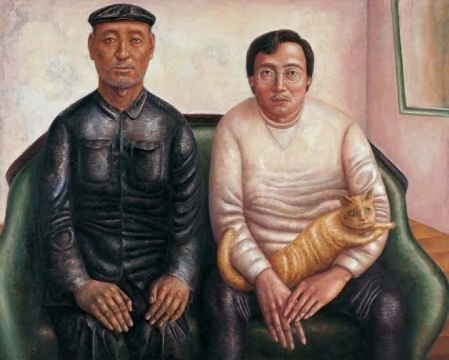 韦尔申 《父与子》138×174cm 油画 2000
