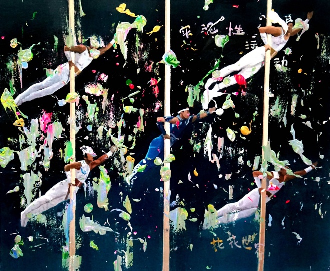 《人民广场NO.23》 100×80 布面油彩 2015
