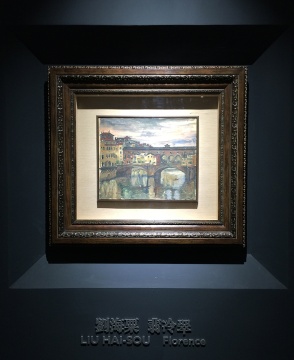 Lot 6721 刘海粟 《翡冷翠》 46×55cm 布面油画 1930
估价：580万-700万元
